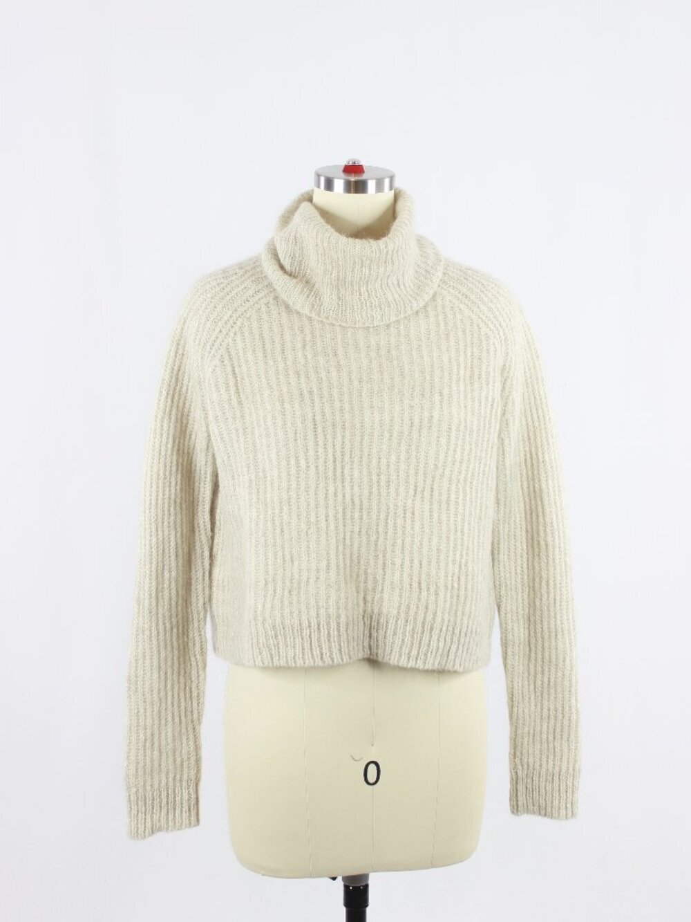 Aritzia TALULA Loveland Nylon Wool Mohair Wool Turtleneck Sweater, Size XXS